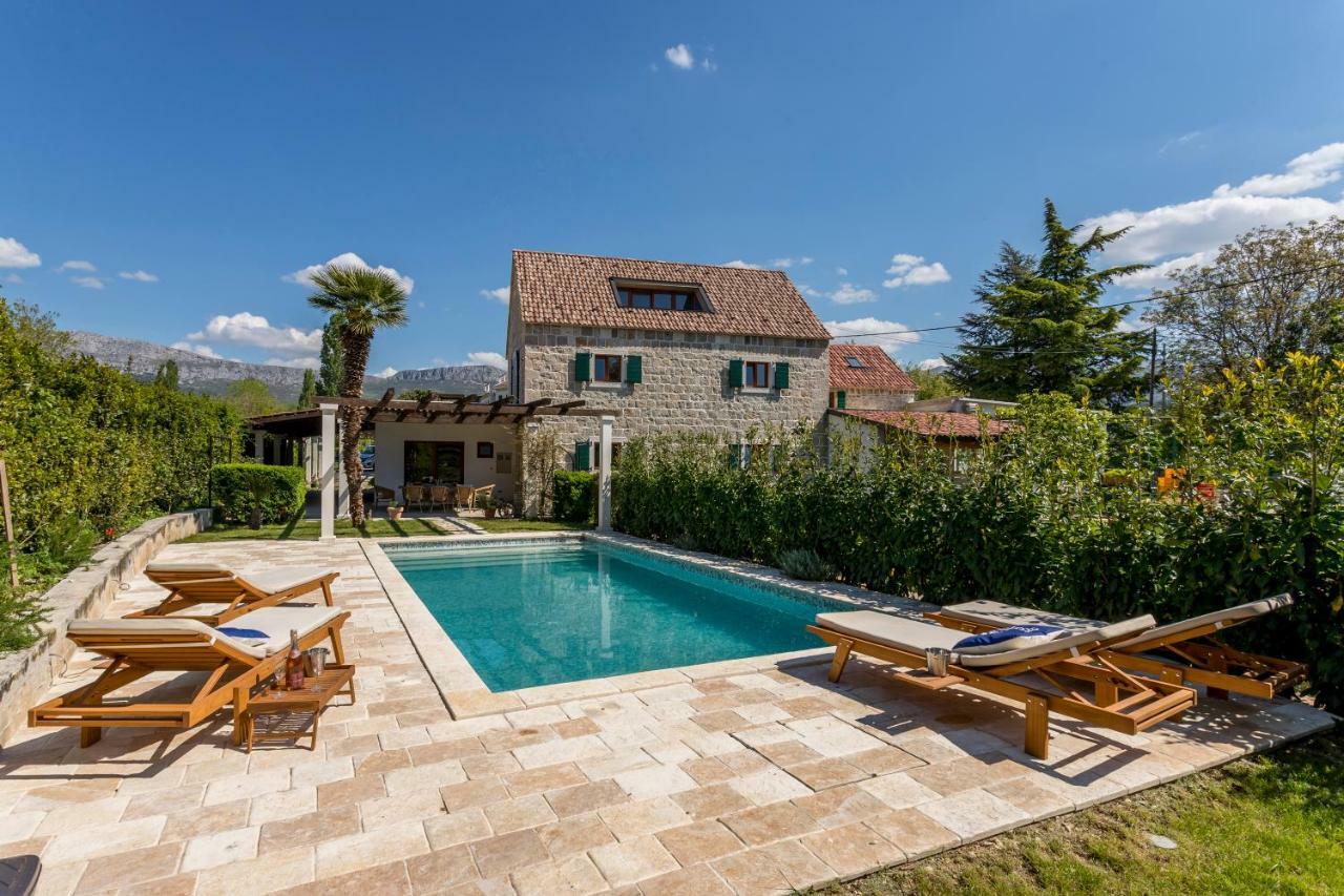 Villa Draga Paradise Pool Villa In Split Solin Ngoại thất bức ảnh