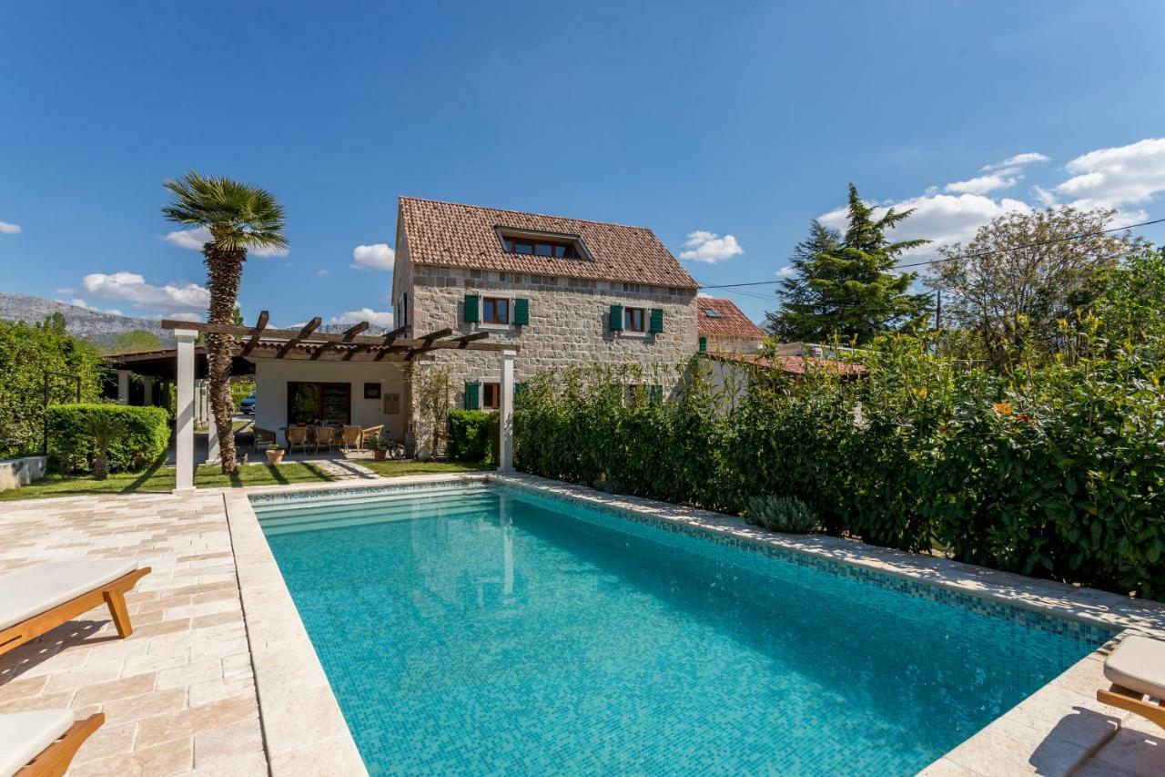 Villa Draga Paradise Pool Villa In Split Solin Ngoại thất bức ảnh